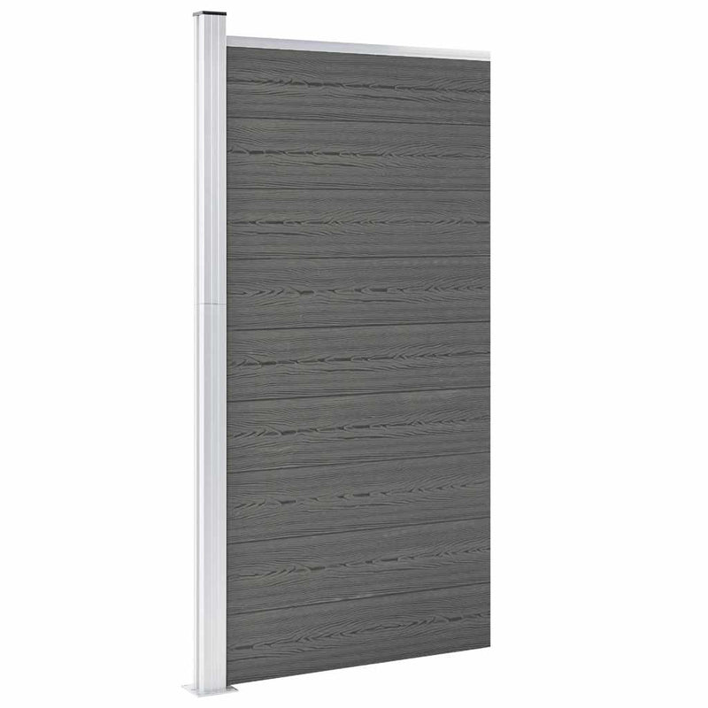 Load image into Gallery viewer, Vidaxl schuttingpaneel 95x186 cm hkc grijs
