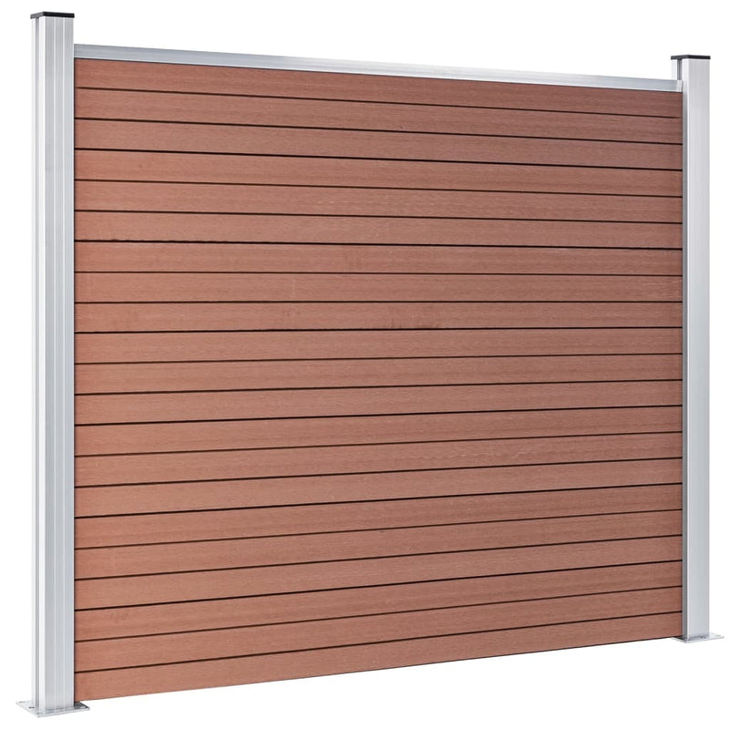 Afbeelding laden in galerijviewer, Vidaxl schuttingpaneel 180x146 cm hkc bruin
