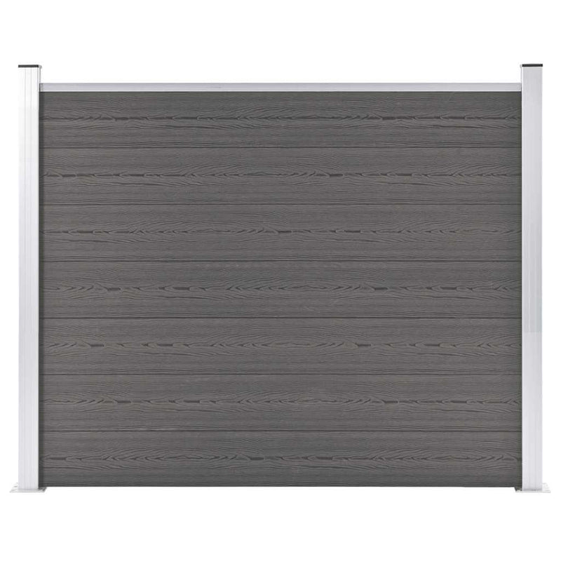 Load image into Gallery viewer, Vidaxl schuttingpaneel 180x146 cm hkc grijs
