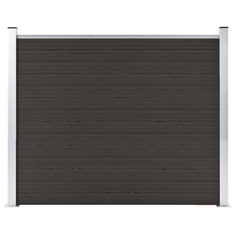Load image into Gallery viewer, Vidaxl schuttingpaneel 180x146 cm hkc zwart
