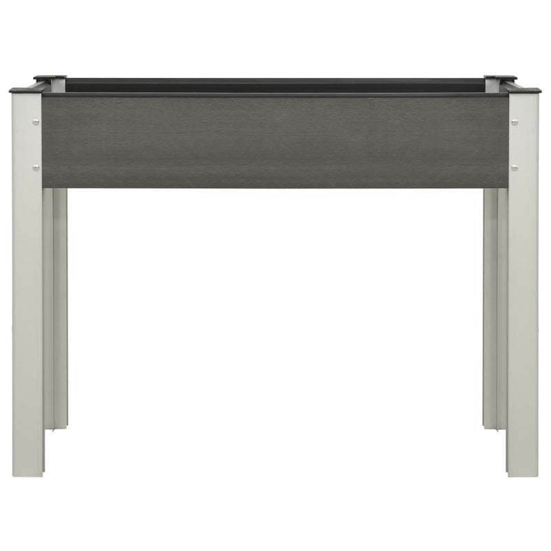 Load image into Gallery viewer, Vidaxl plantenbak verhoogd 100x40x75 cm hkc grijs
