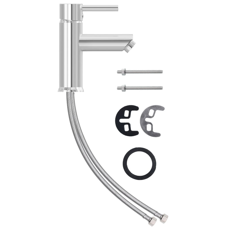 Load image into Gallery viewer, Vidaxl wastafelkraan 130x176 mm verchroomd
