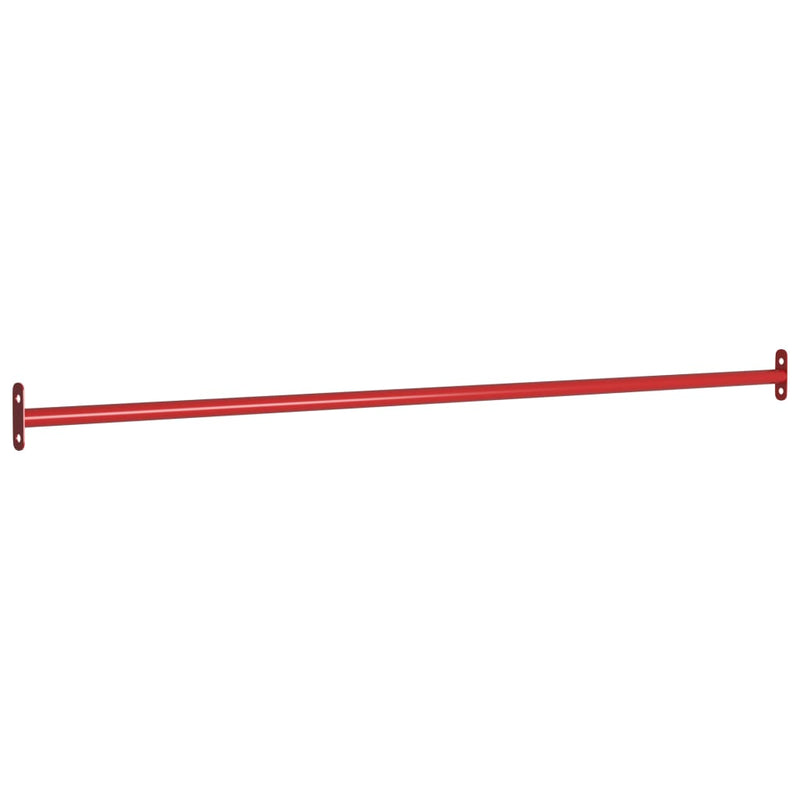 Load image into Gallery viewer, Vidaxl rekstok 125 cm staal rood
