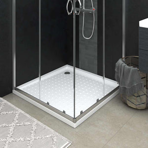 Vidaxl douchebak met noppen 90x90x4 cm abs wit