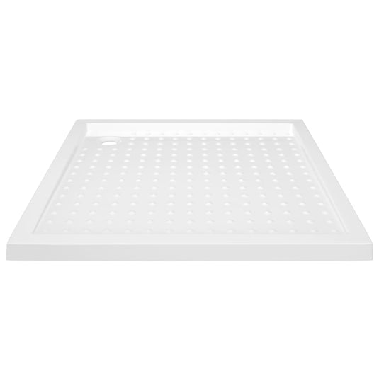 Vidaxl douchebak met noppen 80x80x4 cm abs wit