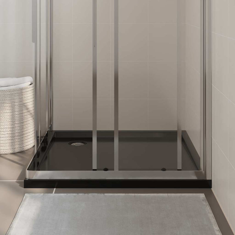 Load image into Gallery viewer, Vidaxl douchebak vierkant 90x90 cm abs zwart
