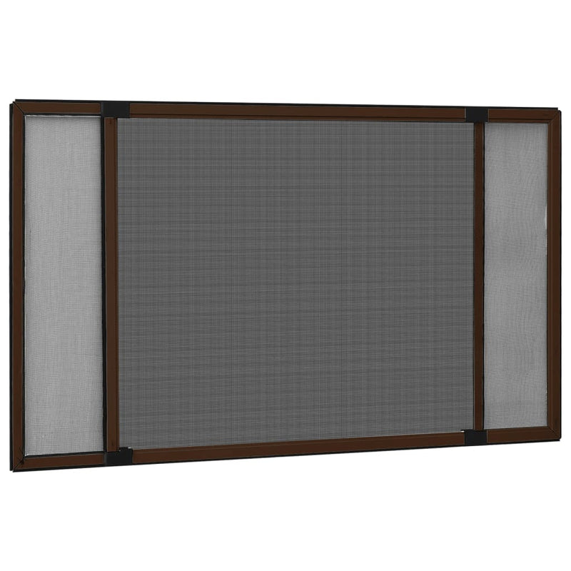 Load image into Gallery viewer, Vidaxl raamhor uitschuifbaar (75-143)x50 cm bruin

