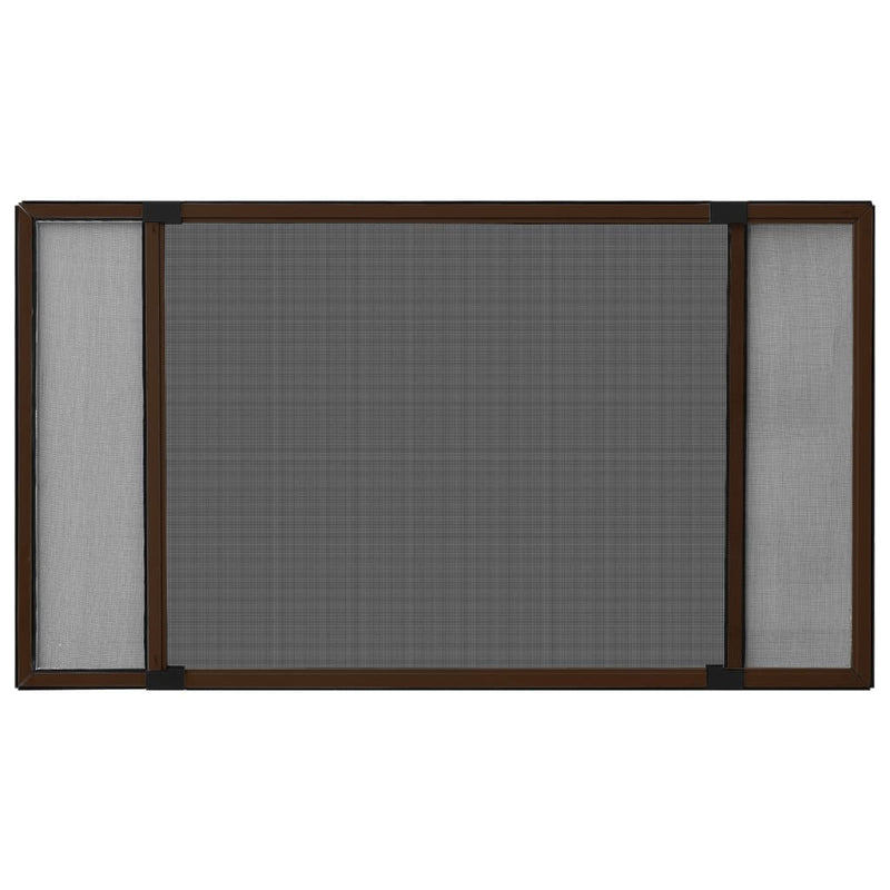 Load image into Gallery viewer, Vidaxl raamhor uitschuifbaar (75-143)x50 cm bruin
