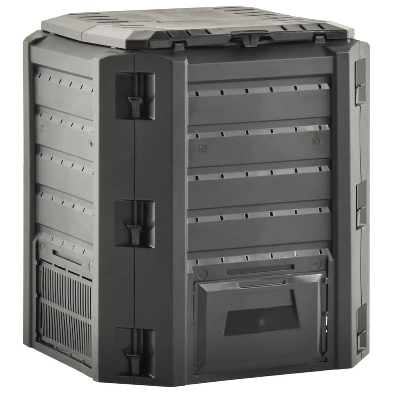 Load image into Gallery viewer, Vidaxl compostbak 380 l zwart
