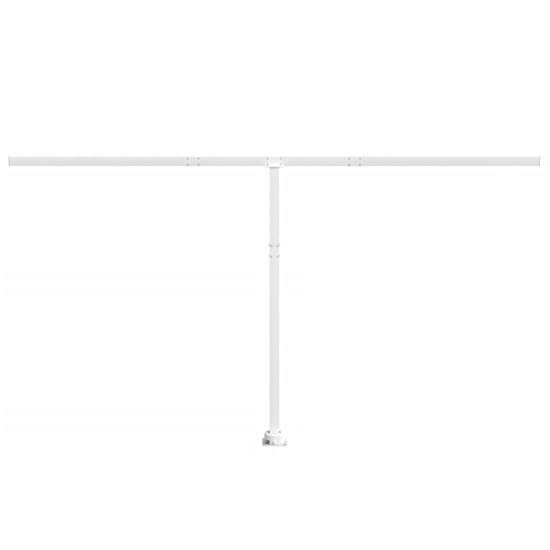 Load image into Gallery viewer, VidaXL Luifelpaalset 450x245 cm ijzer wit
