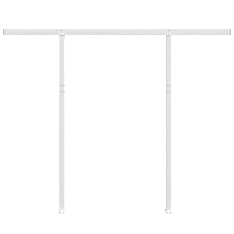ギャラリービューアに画像をロードする, Vidaxl luifelpaalset 300x245 cm ijzer wit

