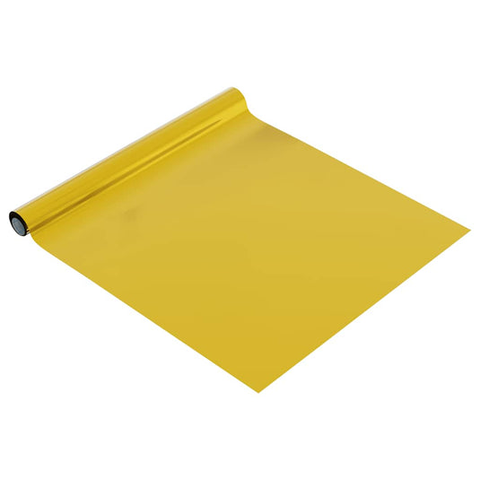 Vidaxl meubelfolie zelfklevend 500x90 cm pvc hoogglans goudkleurig