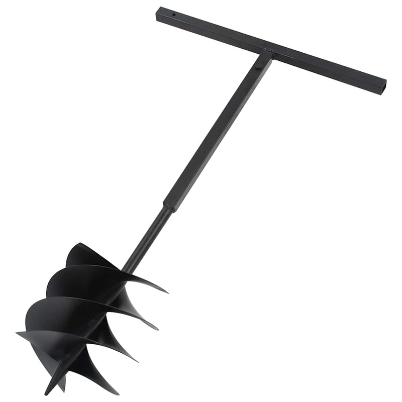 ギャラリービューアに画像をロードする, Vidaxl grondboor met handvat 250 mm met verlengbuis 8 m staal
