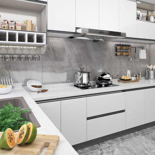 VidaXL Meubelfolies zelfklevend 2 st 500x90 cm PVC wit