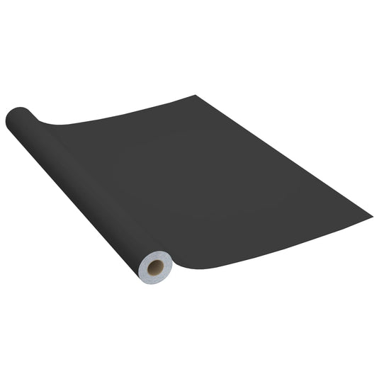 Vidaxl meubelfolies zelfklevend 2 st 500x90 cm pvc zwart