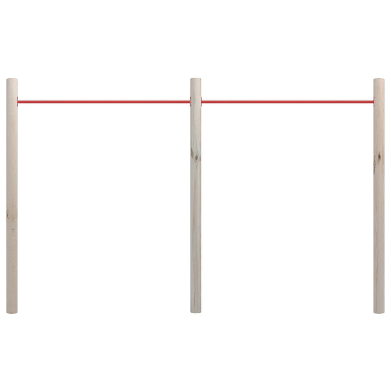Load image into Gallery viewer, VidaXL Duikelstang 272x170 cm geïmpregneerd grenenhout en staal
