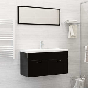 Vidaxl inbouwwastafel met kraan 91x39x18 cm keramiek wit