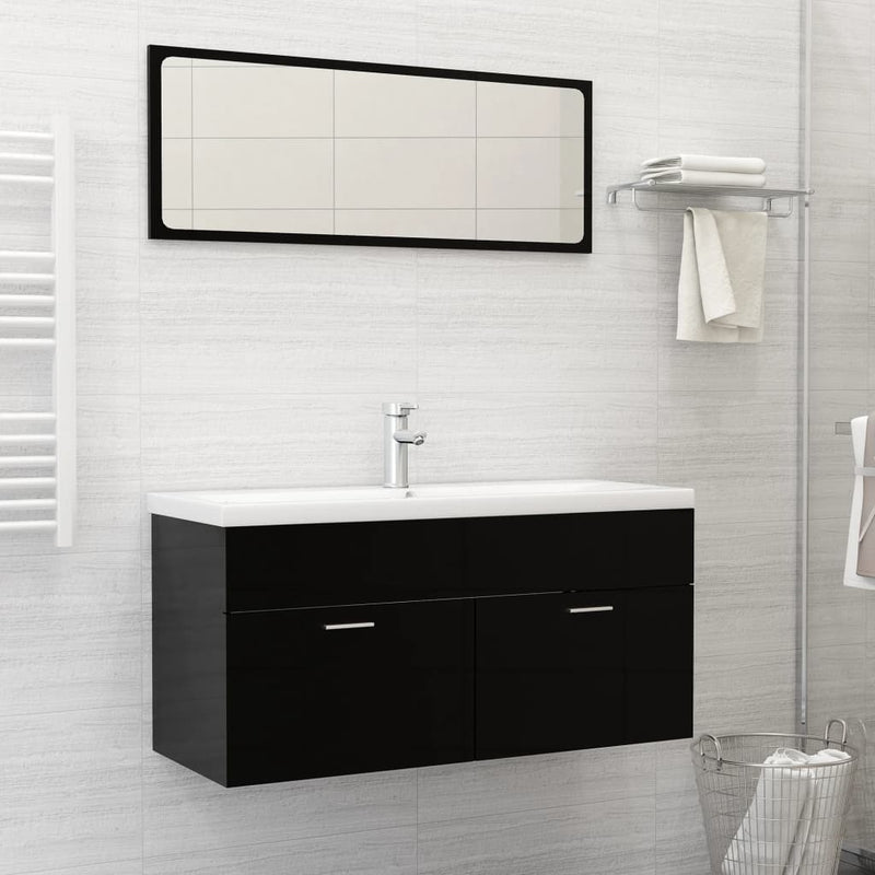 Load image into Gallery viewer, Vidaxl inbouwwastafel met kraan 101x39x18 cm keramiek wit
