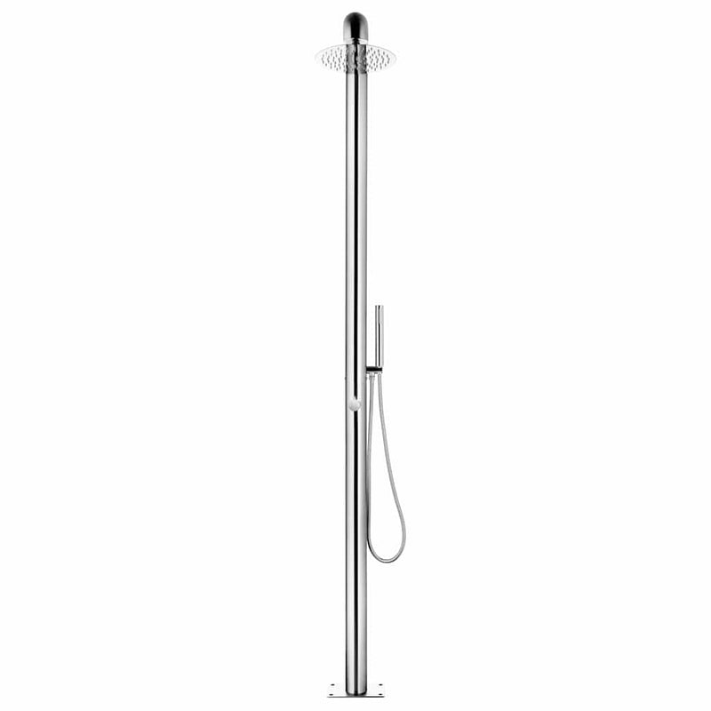 ギャラリービューアに画像をロードする, Vidaxl buitendouche 225 cm roestvrij staal
