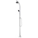 Vidaxl buitendouche 215 cm aluminium