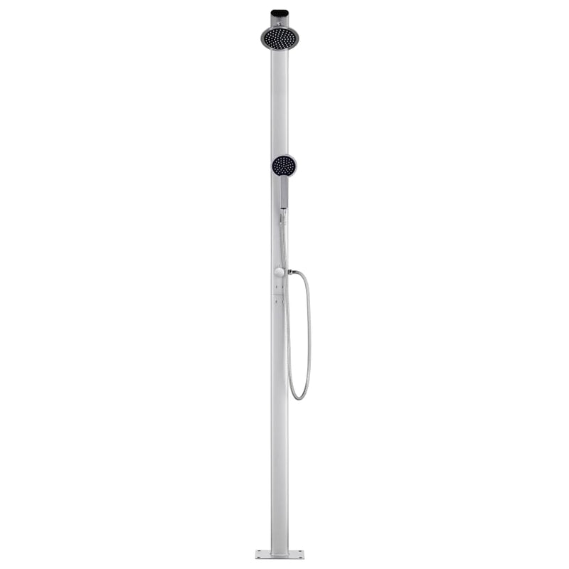 Load image into Gallery viewer, Vidaxl buitendouche 215 cm aluminium
