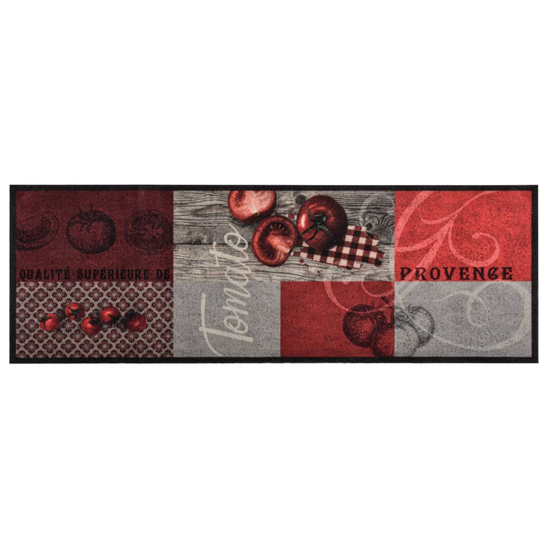 Load image into Gallery viewer, Vidaxl keukenmat wasbaar tomatoes 60x300 cm
