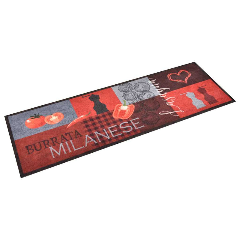 Afbeelding laden in galerijviewer, Vidaxl keukenmat wasbaar tomatoes 60x180 cm
