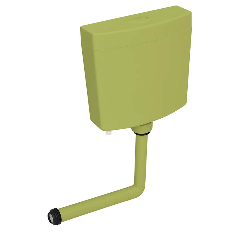 Load image into Gallery viewer, Vidaxl toiletstortbak met watertoevoer onderin 3 6 l olijfgroen
