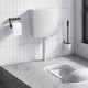 Vidaxl toiletstortbak met watertoevoer onderin 3 6 l grijs