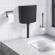 Vidaxl toiletstortbak met watertoevoer onderin 3 6 l zwart