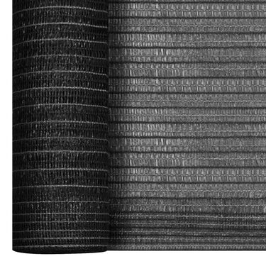 Vidaxl privacynet 195 g m² 2x25 m hdpe antracietkleurig
