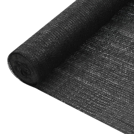 Vidaxl privacynet 75 g m² 1,8x25 m hdpe zwart