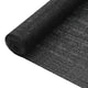 Vidaxl privacynet 75 g m² 1,8x25 m hdpe zwart