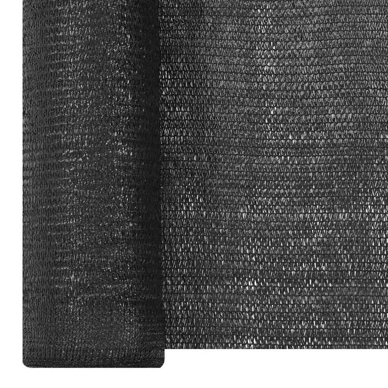 Afbeelding laden in galerijviewer, Vidaxl privacynet 195 g m² 1x50 m hdpe zwart
