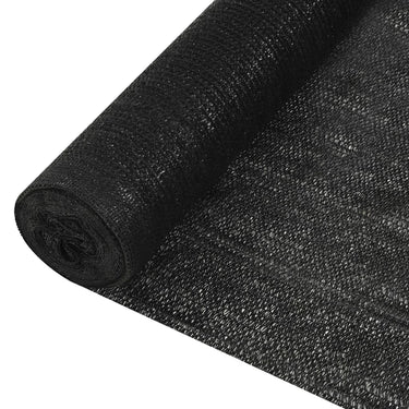 Vidaxl privacynet 195 g m² 1,8x10 m hdpe zwart