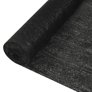 Vidaxl privacynet 195 g m² 1,8x25 m hdpe zwart