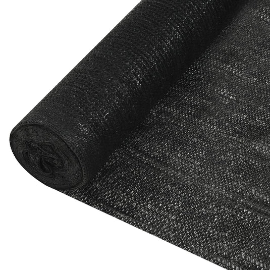 Vidaxl privacynet 195 g m² 1,8x25 m hdpe zwart