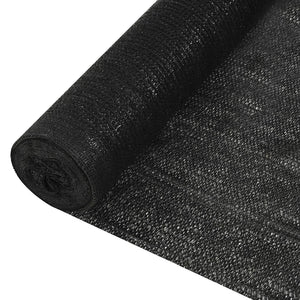 Vidaxl privacynet 195 g m² 2x50 m hdpe zwart