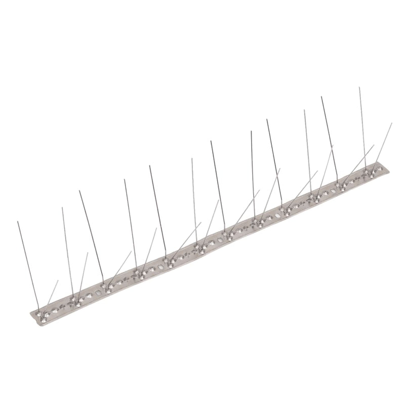 Load image into Gallery viewer, Vidaxl vogel- en duivenpinnen met 4 rijen 20 st 10 m roestvrij staal
