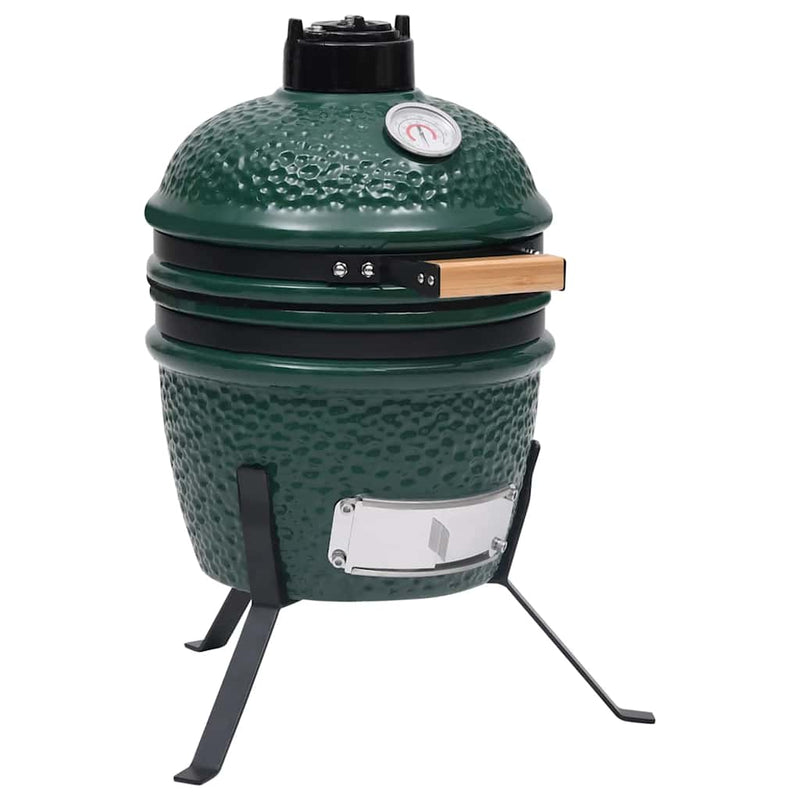 Load image into Gallery viewer, Vidaxl kamado barbecue 56 cm keramiek groen

