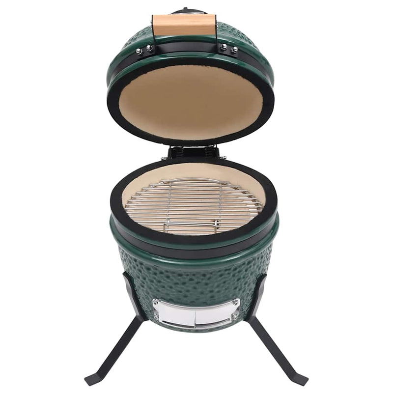 Load image into Gallery viewer, Vidaxl kamado barbecue 56 cm keramiek groen
