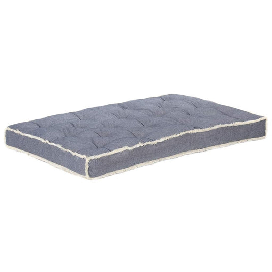 Vidaxl bankkussen pallet 120x80x10 cm blauw