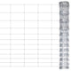 Vidaxl hek 50 m 150 cm gegalvaniseerd staal zilverkleurig