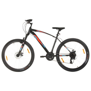 VidaXL Mountainbike 21 versnellingen 29 inch wielen 48 cm frame zwart