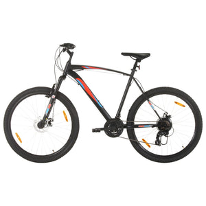 VidaXL Mountainbike 21 versnellingen 29 inch wielen 53 cm frame zwart