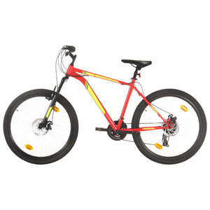 VidaXL Mountainbike 21 versnellingen 27,5 inch wielen 50 cm frame rood