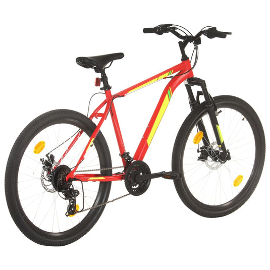 VidaXL Mountainbike 21 versnellingen 27,5 inch wielen 50 cm frame rood