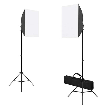 Vidaxl fotostudioset met softboxlampen, achtergrond en reflector