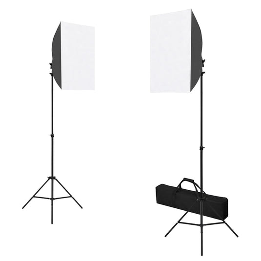 Vidaxl fotostudioset met softboxlampen en reflector