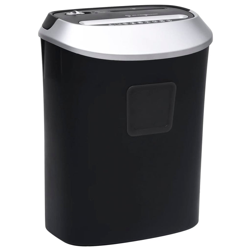 Load image into Gallery viewer, Vidaxl papierversnipperaar 10 pagina's crosscut zwart
